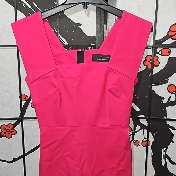 Roland‎ Mouret x Banana Republic Pink Sleeveless Dress Size 2 - Picture 3 of 9